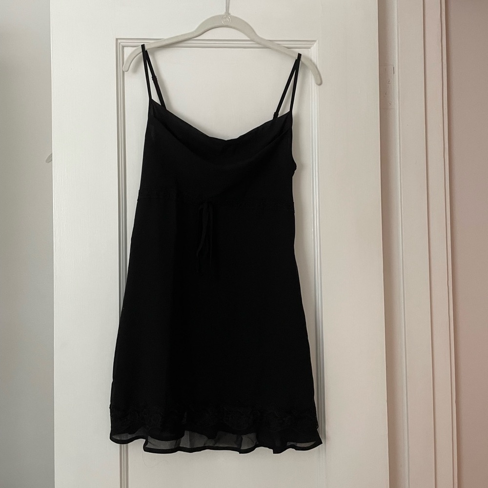Black Slip Dress